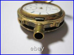 Vintage European Watch Co. Pocket Watch With Boxed Hinged Case