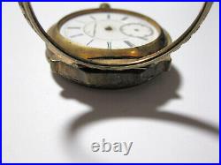 Vintage European Watch Co. Pocket Watch With Boxed Hinged Case