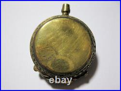 Vintage European Watch Co. Pocket Watch With Boxed Hinged Case
