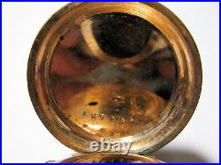 Vintage European Watch Co. Pocket Watch With Boxed Hinged Case