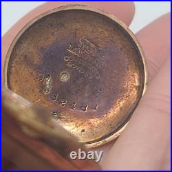 Vintage Fahys Montauk Pocket Watch Case Lady Elgin Running Watch