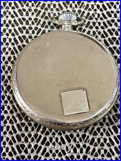 Vintage GRUEN Semi Thin 15j 12s Swiss Pocket Watch Gruen GF Case Ornate Runs