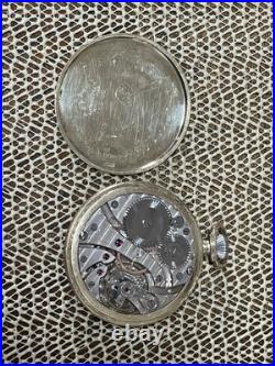 Vintage GRUEN Semi Thin 15j 12s Swiss Pocket Watch Gruen GF Case Ornate Runs