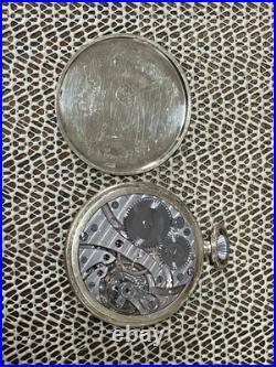 Vintage GRUEN Semi Thin 15j 12s Swiss Pocket Watch Gruen GF Case Ornate Runs