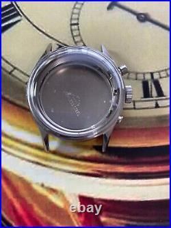 Vintage Galley chronograph stainless steel case fit Valjoux72