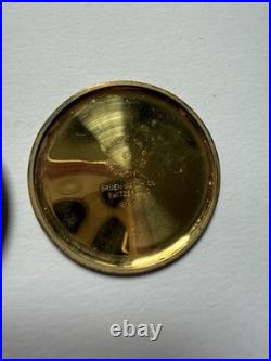 Vintage Gruen Veri-Thin Precision 17 Jewels 497 R Pocket Watch Gold Filled Case