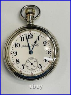 Vintage Hamden Pocket Watch 23jewels 18s in a swing out display back case