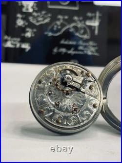 Vintage Hamden Pocket Watch 23jewels 18s in a swing out display back case