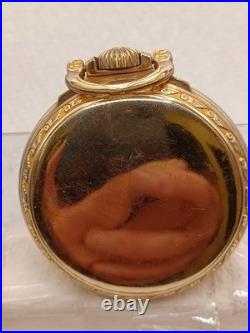 Vintage Hamilton 10 K Gold Filled RR Open Face Pocket Watch Case -16S