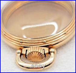 Vintage Hamilton 10 K Gold Filled RR Open Face Pocket Watch Case -16S