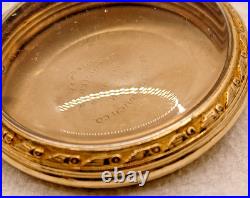 Vintage Hamilton 10 K Gold Filled RR Open Face Pocket Watch Case -16S