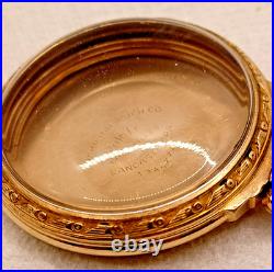 Vintage Hamilton 10 K Gold Filled RR Open Face Pocket Watch Case -16S