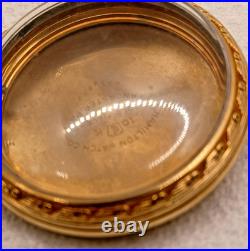 Vintage Hamilton 10 K Gold Filled RR Open Face Pocket Watch Case -16S