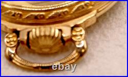 Vintage Hamilton 10 K Gold Filled RR Open Face Pocket Watch Case -16S