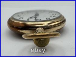 Vintage Hamilton 18s 21J 940 Railroad Pocket Watch In Gold Filled Case