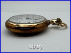 Vintage Hamilton 18s 21J 940 Railroad Pocket Watch In Gold Filled Case