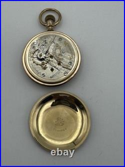 Vintage Hamilton 18s 21J 940 Railroad Pocket Watch In Gold Filled Case