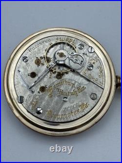 Vintage Hamilton 18s 21J 940 Railroad Pocket Watch In Gold Filled Case
