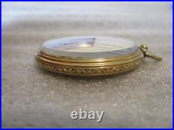 Vintage Hamilton 917 Pocket Watch 14k Gf 17j Keystone Case- Runs Good/very Clean