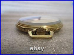 Vintage Hamilton 917 Pocket Watch 14k Gf 17j Keystone Case- Runs Good/very Clean
