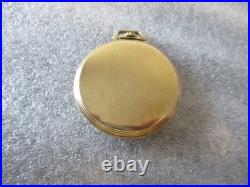 Vintage Hamilton 917 Pocket Watch 14k Gf 17j Keystone Case- Runs Good/very Clean