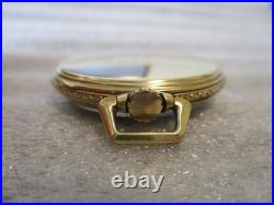 Vintage Hamilton 917 Pocket Watch 14k Gf 17j Keystone Case- Runs Good/very Clean