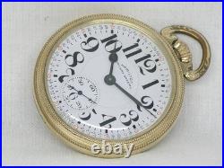Vintage Hamilton 992b 21 Jewel 16s Railroad Watch, 10k Gf Star Case, Running