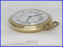 Vintage Hamilton 992b 21 Jewel 16s Railroad Watch, 10k Gf Star Case, Running
