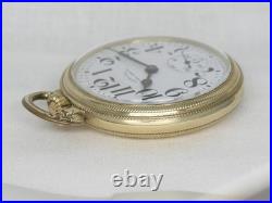 Vintage Hamilton 992b 21 Jewel 16s Railroad Watch, 10k Gf Star Case, Running
