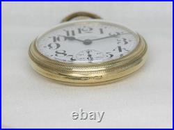 Vintage Hamilton 992b 21 Jewel 16s Railroad Watch, 10k Gf Star Case, Running