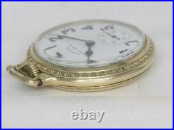 Vintage Hamilton 992b 21 Jewel 16s Railroad Watch, Boc Gold Fill Case, Running