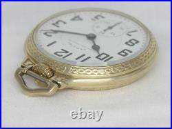 Vintage Hamilton 992b 21 Jewel 16s Railroad Watch, Boc Gold Fill Case, Running