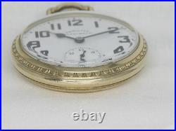 Vintage Hamilton 992b 21 Jewel 16s Railroad Watch, Boc Gold Fill Case, Running