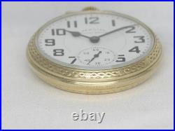 Vintage Hamilton 992b 21 Jewel 16s Railroad Watch, Boc Gold Fill Case, Running