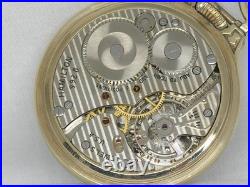 Vintage Hamilton 992b 21 Jewel 16s Railroad Watch, Boc Gold Fill Case, Running