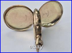 Vintage Hampden Champion Canton O Pocket watch c. 1894 Hunter Case RUNS 41mm