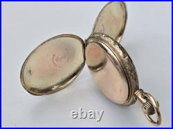 Vintage Hampden Champion Canton O Pocket watch c. 1894 Hunter Case RUNS 41mm