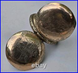 Vintage Hampden Champion Canton O Pocket watch c. 1894 Hunter Case RUNS 41mm