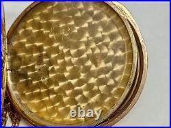 Vintage Hampden Pocket Watch 1548770 Mov't 4845936 Case Runs Needs REPAIR