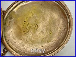 Vintage Hampden Pocket Watch 1548770 Mov't 4845936 Case Runs Needs REPAIR