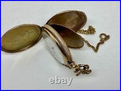Vintage Hampden Pocket Watch 1548770 Mov't 4845936 Case Runs Needs REPAIR