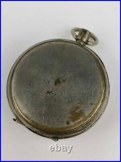 Vintage Hebdomas Pocket Watch Movement Working Plus a Case (M145)