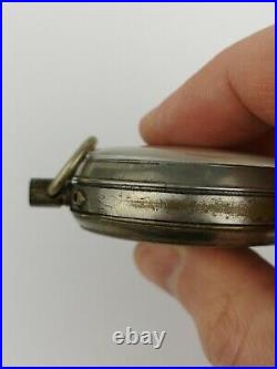 Vintage Hebdomas Pocket Watch Movement Working Plus a Case (M145)