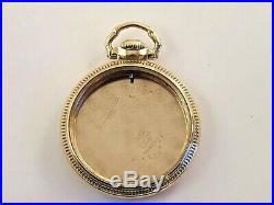 Vintage Illinois 16s Bunn Special Model 10K Gold Filled Pocket Watch Case
