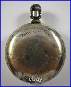 Vintage Invisible Joint 4oz Coin 18s 57.70mm Hunting Pocket Watch Case lot.fm