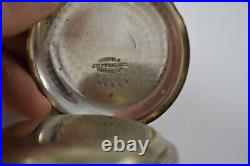 Vintage Invisible Joint 4oz Coin 18s 57.70mm Hunting Pocket Watch Case lot.fm