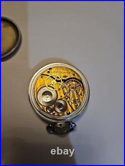 Vintage Key Stone Elgin- CASE, CARRYING, NAVIGATION-US ARMY A. C. POCKET WATCH