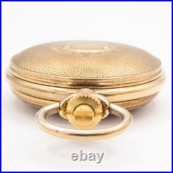 Vintage Likely Bucherer Skeleton Skeletonized Pocket Watch, Keeps Time