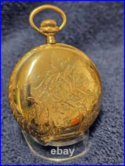 Vintage Low production Seth Thomas Hunter Case M7, G207 pocket watch Running