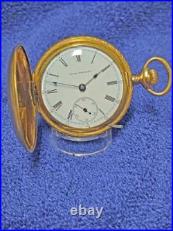 Vintage Low production Seth Thomas Hunter Case M7, G207 pocket watch Running